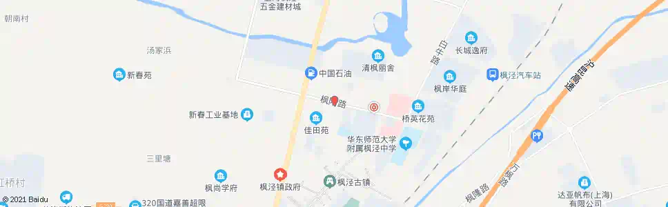 上海枫阳路泾波路_公交站地图_上海公交_妙搜公交查询2024