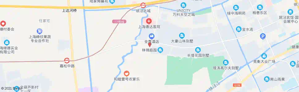 上海盈港东路马家浜_公交站地图_上海公交_妙搜公交查询2024