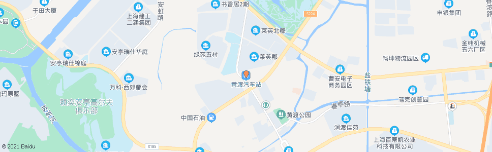 上海绿苑路黄渡_公交站地图_上海公交_妙搜公交查询2024
