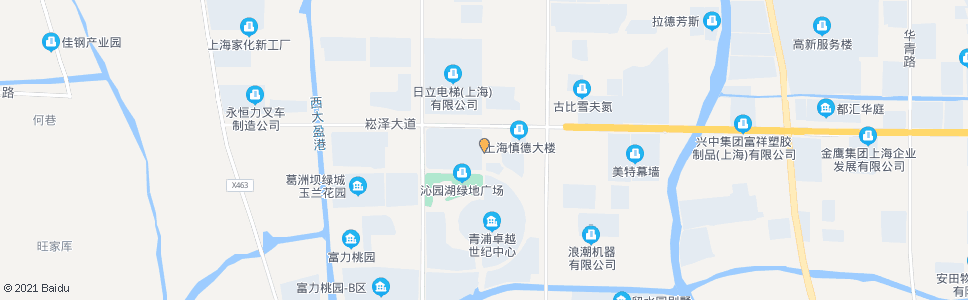 上海盈顺路崧泽大道_公交站地图_上海公交_妙搜公交查询2024