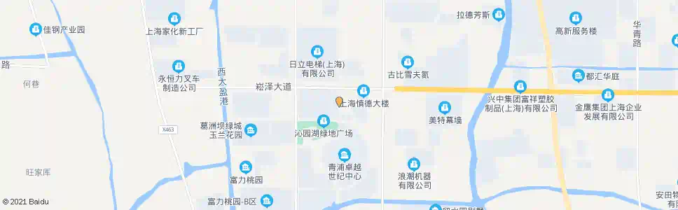 上海盈顺路崧泽大道_公交站地图_上海公交_妙搜公交查询2024