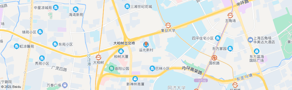 上海运光新村(邯郸路运光路)_公交站地图_上海公交_妙搜公交查询2024