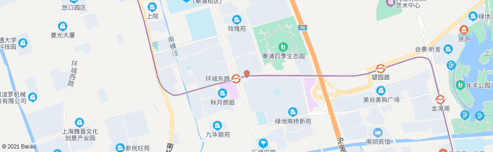 上海航星二村_公交站地图_上海公交_妙搜公交查询2024