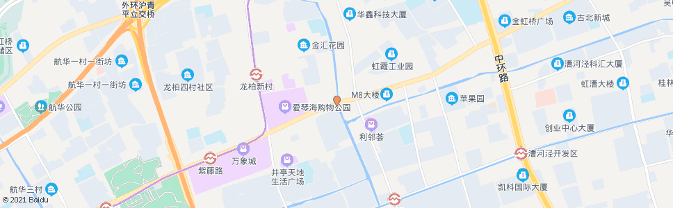 上海吴中路合川路_公交站地图_上海公交_妙搜公交查询2024