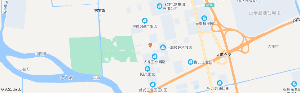上海中德路光华路_公交站地图_上海公交_妙搜公交查询2024