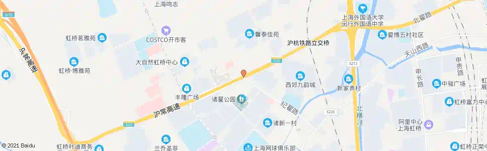 上海纪翟路北青公路_公交站地图_上海公交_妙搜公交查询2024