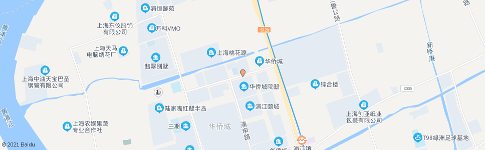上海浦申路江桦路_公交站地图_上海公交_妙搜公交查询2024