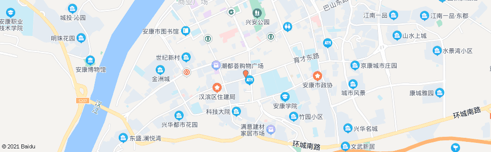 安康铁路医院_公交站地图_安康公交_妙搜公交查询2024