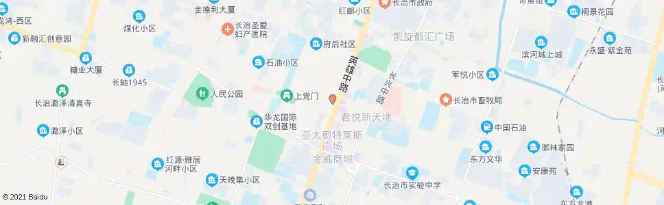 长治佳威商城_公交站地图_长治公交_妙搜公交查询2024