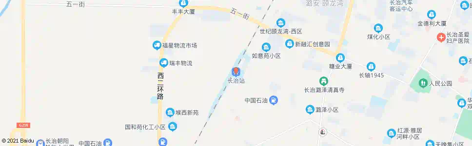 长治庄里_公交站地图_长治公交_妙搜公交查询2024