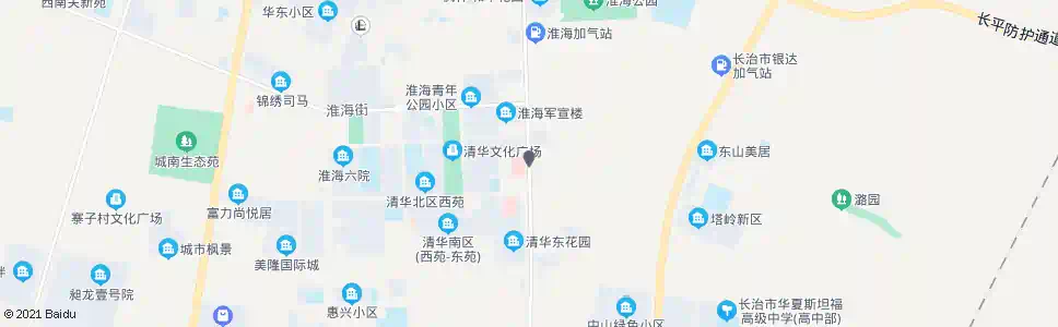 长治淮海医院_公交站地图_长治公交_妙搜公交查询2024