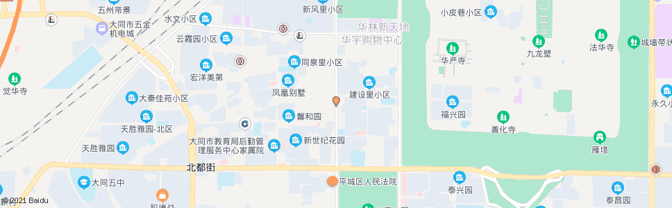 大同322医院_公交站地图_大同公交_妙搜公交查询2024