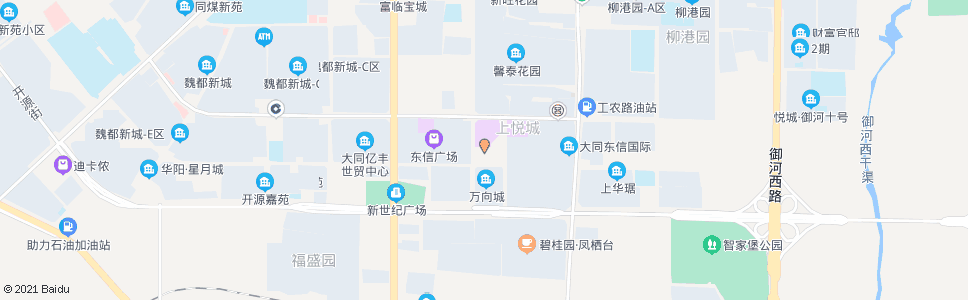 大同东信_公交站地图_大同公交_妙搜公交查询2024