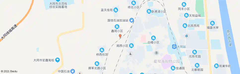 大同鑫苑小区_公交站地图_大同公交_妙搜公交查询2024