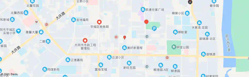 大同向阳街_公交站地图_大同公交_妙搜公交查询2024