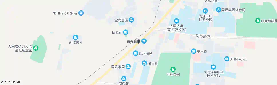 大同郝家寺_公交站地图_大同公交_妙搜公交查询2024