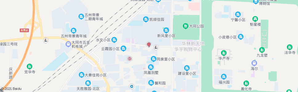 大同清远街西_公交站地图_大同公交_妙搜公交查询2024