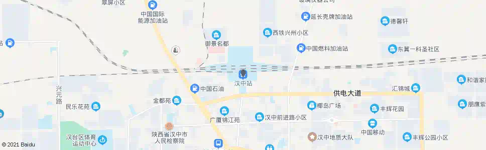 汉中高庄_公交站地图_汉中公交_妙搜公交查询2024