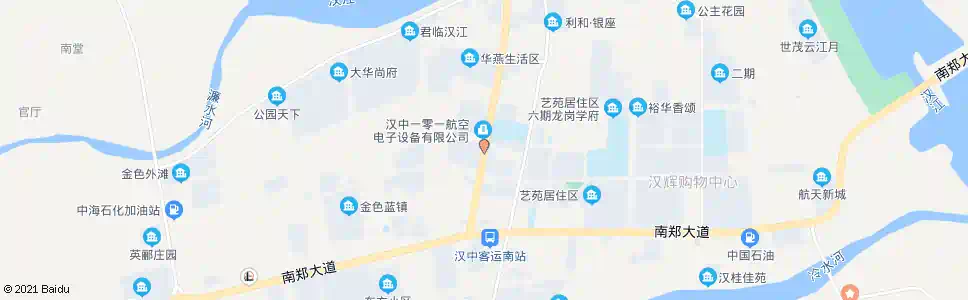 汉中汉中体育场_公交站地图_汉中公交_妙搜公交查询2024