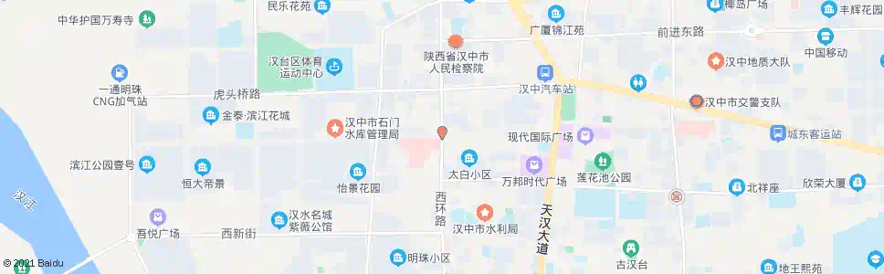 汉中市中心医院东门_公交站地图_汉中公交_妙搜公交查询2024