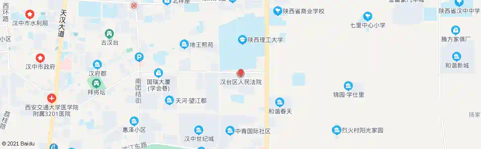 汉中汉台区法院_公交站地图_汉中公交_妙搜公交查询2024