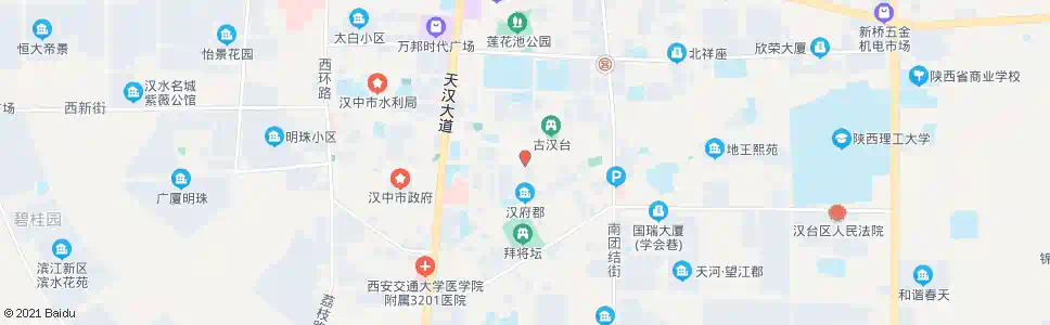 汉中汉台区政府_公交站地图_汉中公交_妙搜公交查询2024