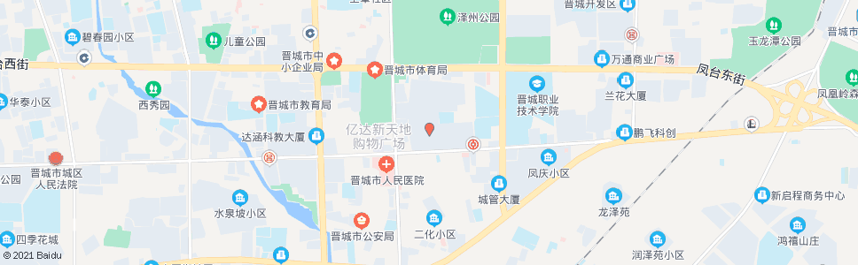 晋城凤鸣小区_公交站地图_晋城公交_妙搜公交查询2024