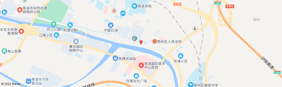 商洛朝阳路_公交站地图_商洛公交_妙搜公交查询2024