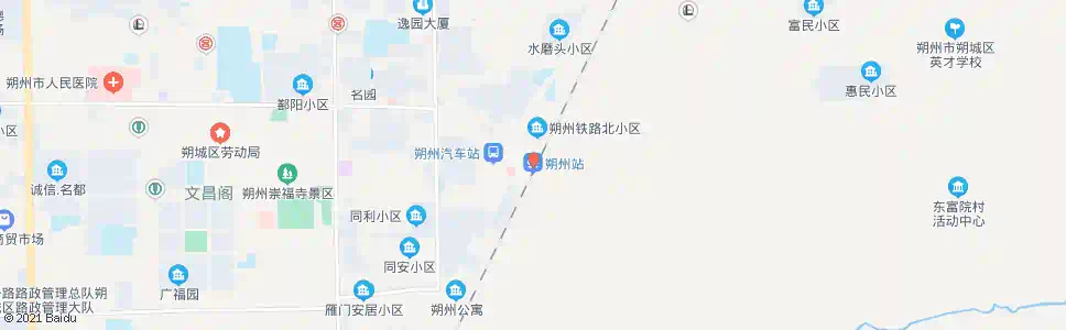 朔州广场_公交站地图_朔州公交_妙搜公交查询2024