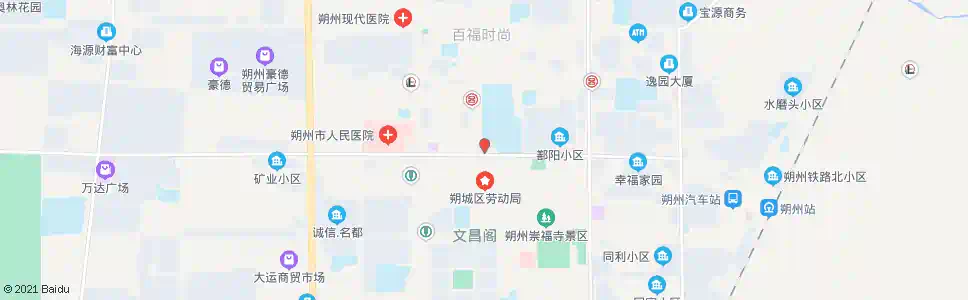 朔州百货大楼_公交站地图_朔州公交_妙搜公交查询2024