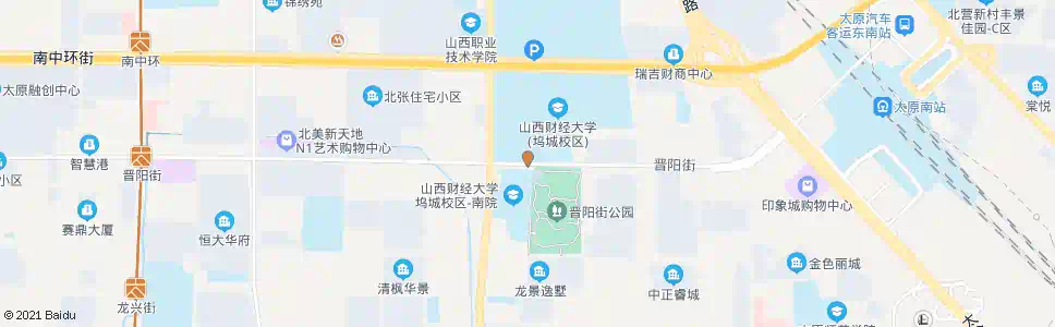 太原财大南门_公交站地图_太原公交_妙搜公交查询2024