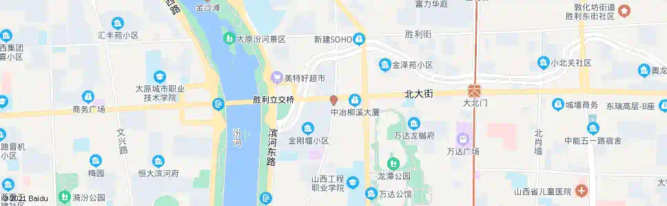 太原金刚堰路北大街口_公交站地图_太原公交_妙搜公交查询2024