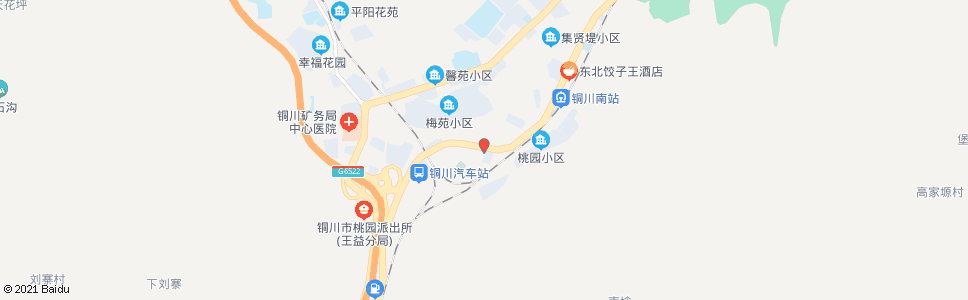 铜川宜古粮站_公交站地图_铜川公交_妙搜公交查询2024