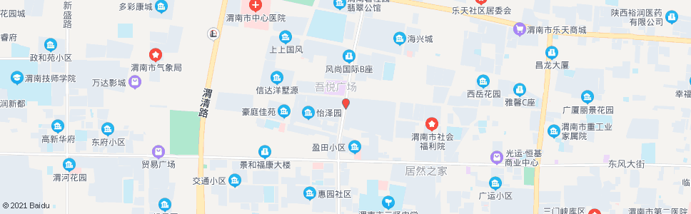 渭南新洲广场_公交站地图_渭南公交_妙搜公交查询2024