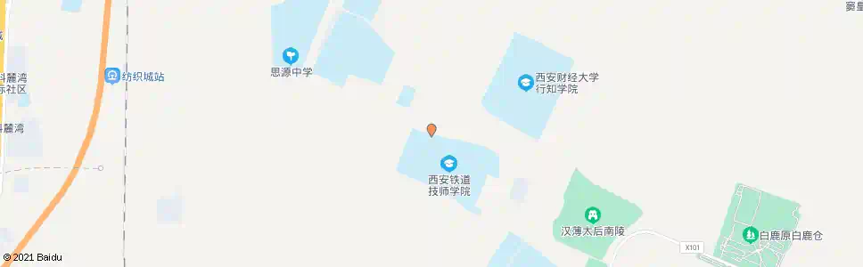 西安西安数字技术学院_公交站地图_西安公交_妙搜公交查询2024