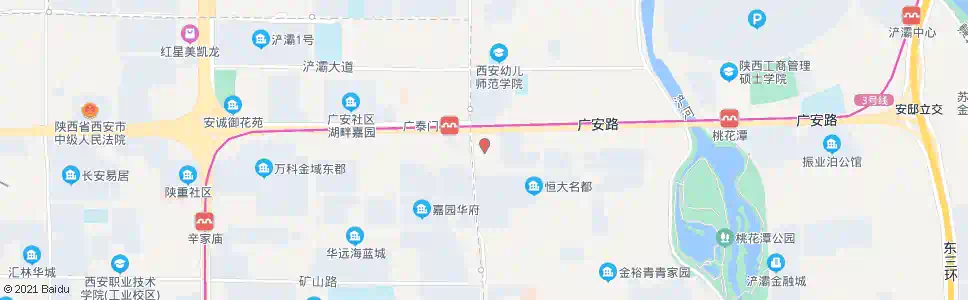 西安西岸国际花园_公交站地图_西安公交_妙搜公交查询2024