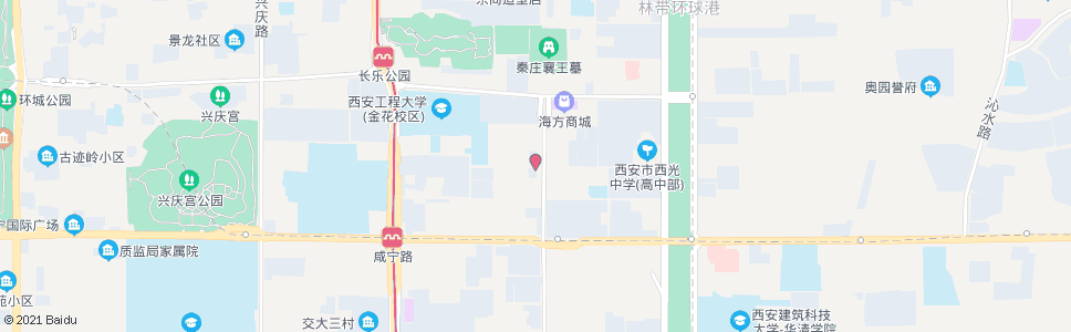 西安长兴路_公交站地图_西安公交_妙搜公交查询2024