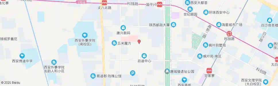 西安团结南路_公交站地图_西安公交_妙搜公交查询2024