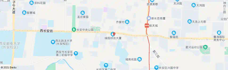 西安绿园度假村_公交站地图_西安公交_妙搜公交查询2024