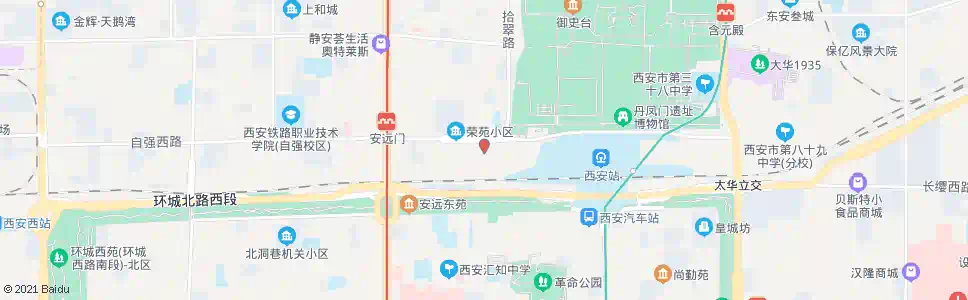 西安西闸口_公交站地图_西安公交_妙搜公交查询2024