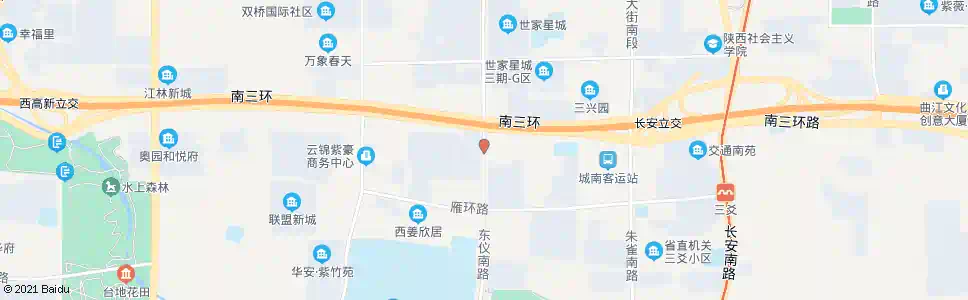 西安姜溪花都社区_公交站地图_西安公交_妙搜公交查询2024