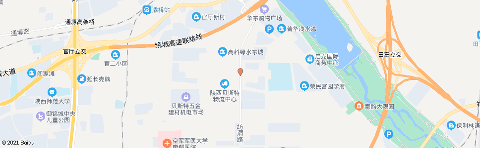 西安柴家村_公交站地图_西安公交_妙搜公交查询2024