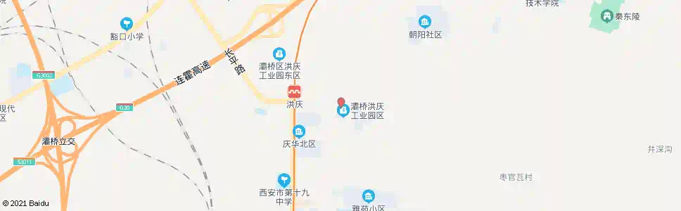 西安二炮干休所_公交站地图_西安公交_妙搜公交查询2024