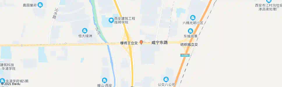 西安半引路北口_公交站地图_西安公交_妙搜公交查询2024