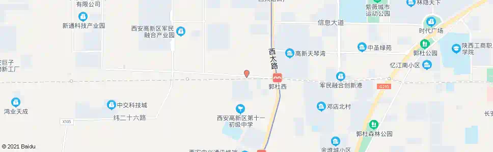 西安羊村南口_公交站地图_西安公交_妙搜公交查询2024