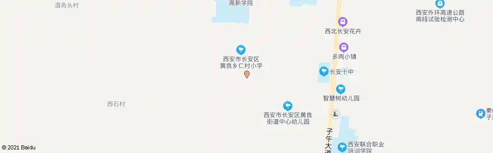 西安南仁村_公交站地图_西安公交_妙搜公交查询2024