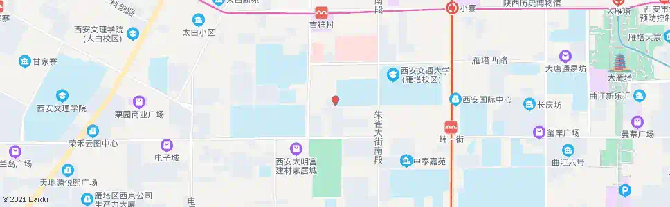 西安罗家寨村_公交站地图_西安公交_妙搜公交查询2024