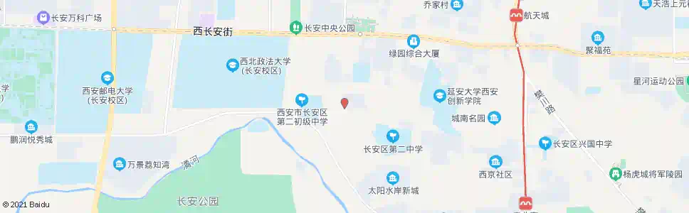 西安水磨村_公交站地图_西安公交_妙搜公交查询2024