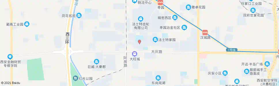 西安大世界游乐场_公交站地图_西安公交_妙搜公交查询2024