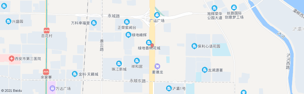 西安泘沱村_公交站地图_西安公交_妙搜公交查询2024